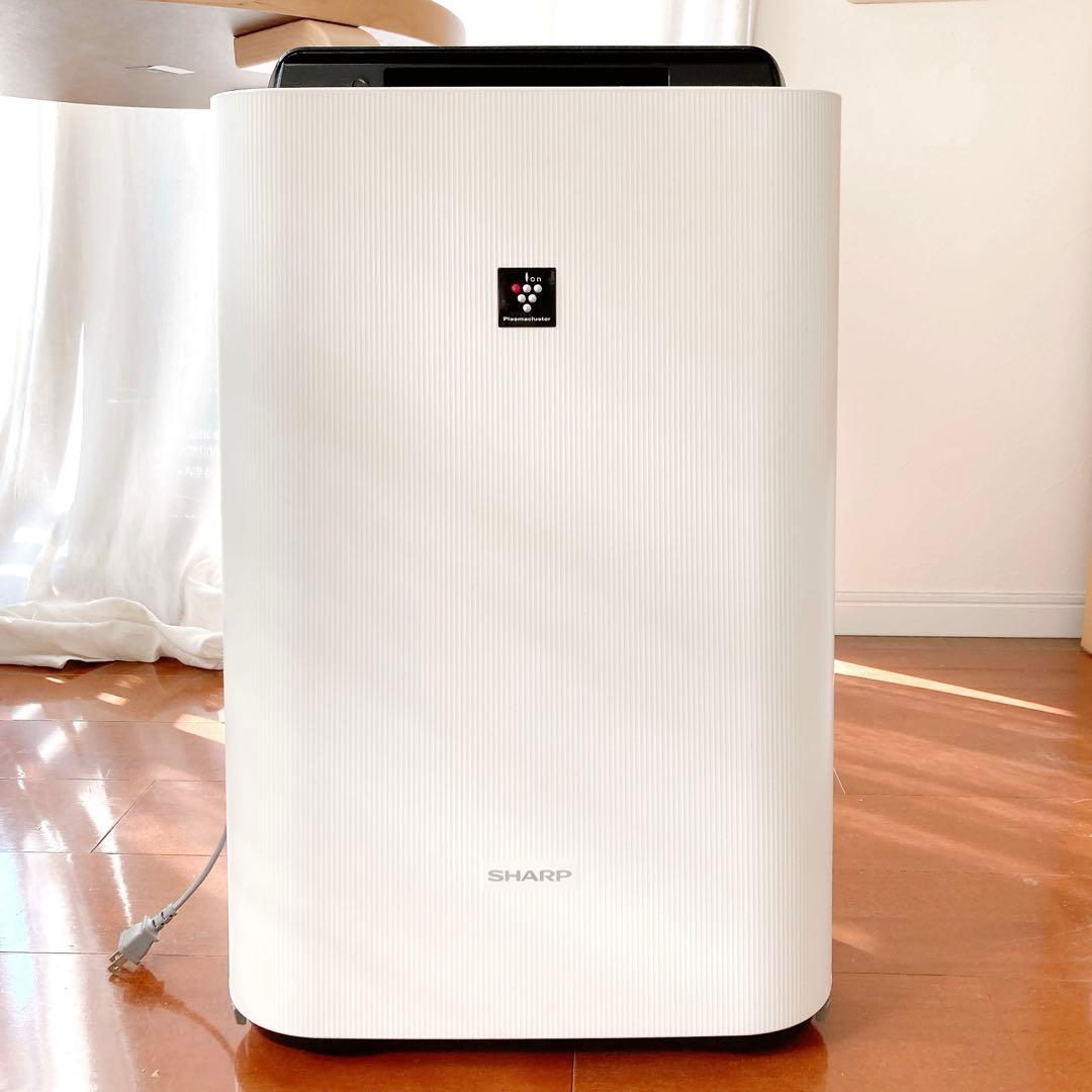 【フィルター交換済み】SHARP 加湿空気清浄機 KC-G50-W ホワイト