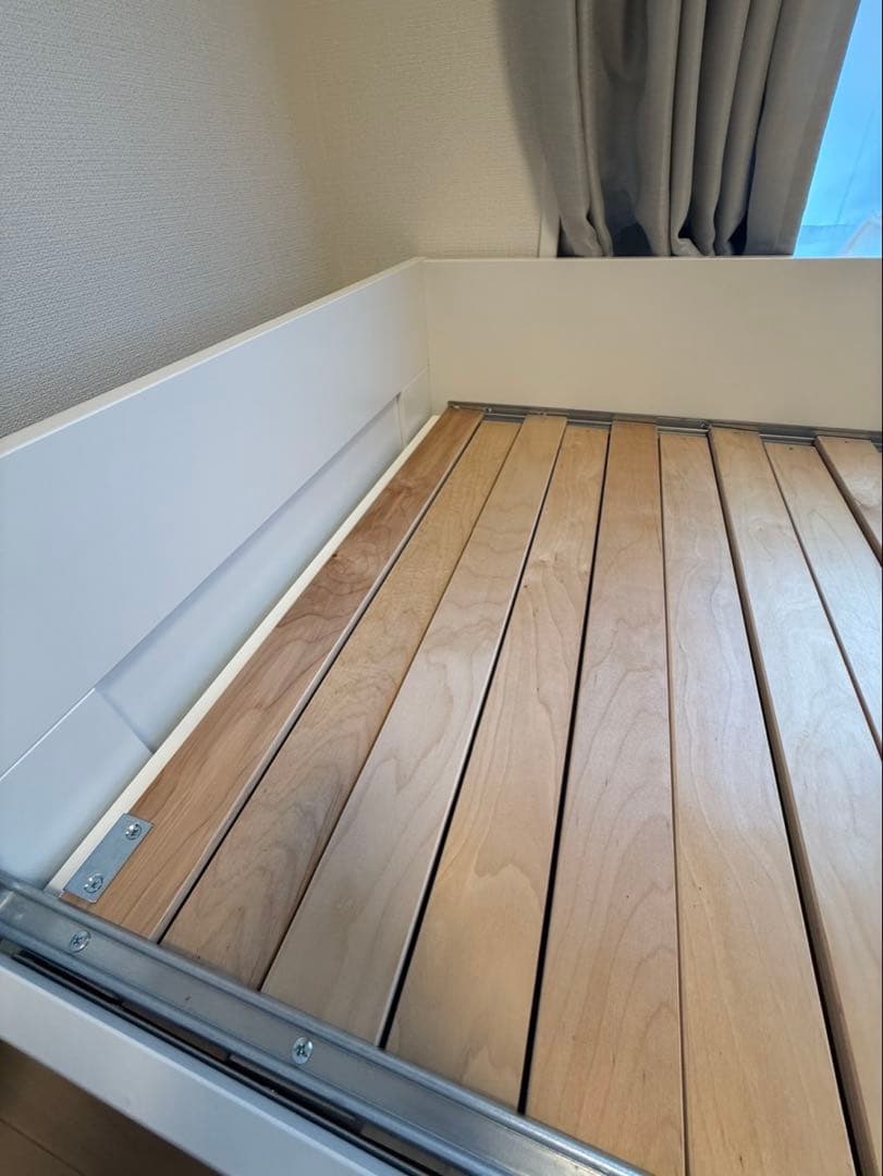 IKEA BRIMNES デイベッドフレーム ホワイト 80x200 cm