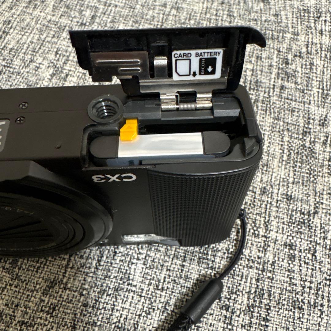 Ricoh CX3 デジタルカメラ ブラック