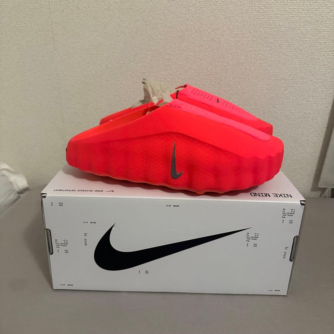 靴 Nike Mind 001 Mules \"Solar Red 26cm