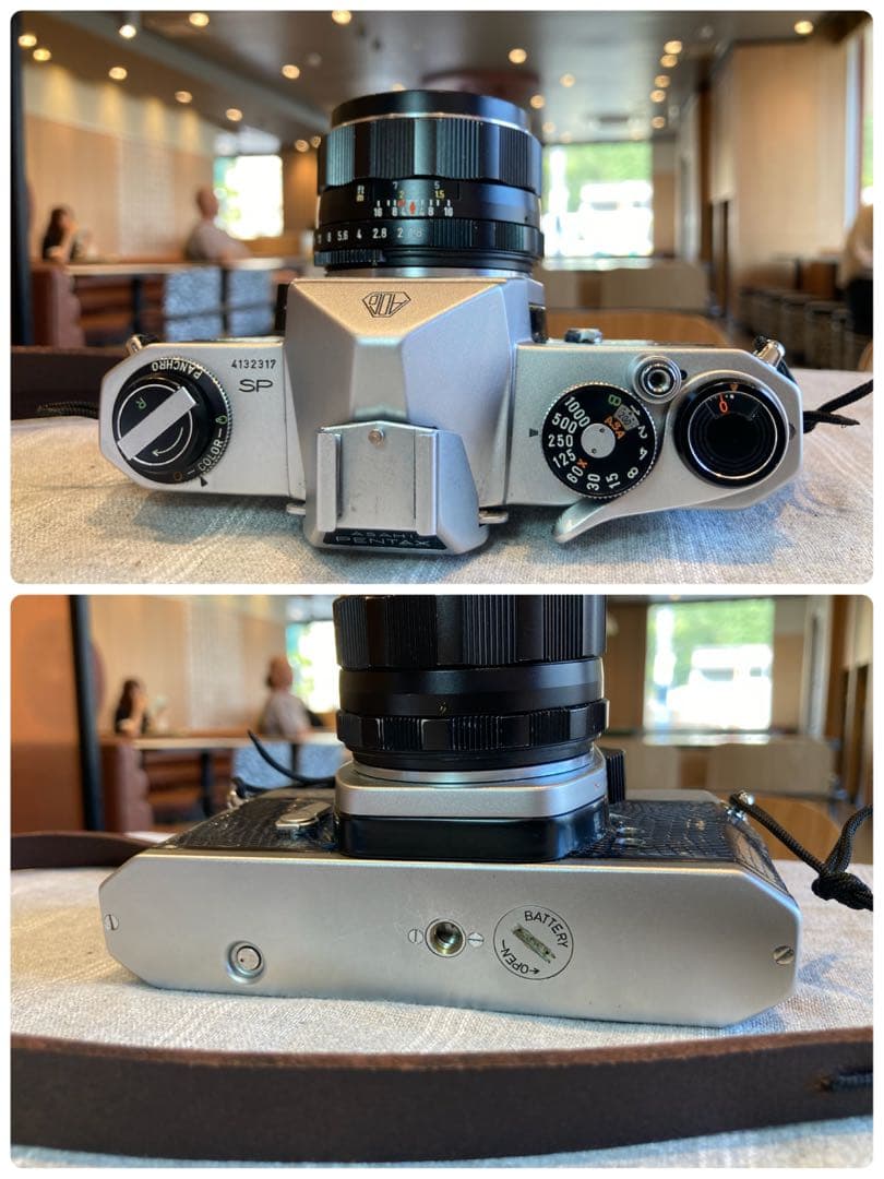 ★pentax sp ＊ブルー・リザード本革外装★完動＊美品＊初期保証＊作例必見