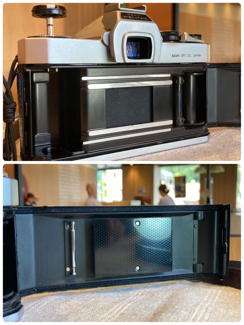 ★pentax sp ＊ブルー・リザード本革外装★完動＊美品＊初期保証＊作例必見