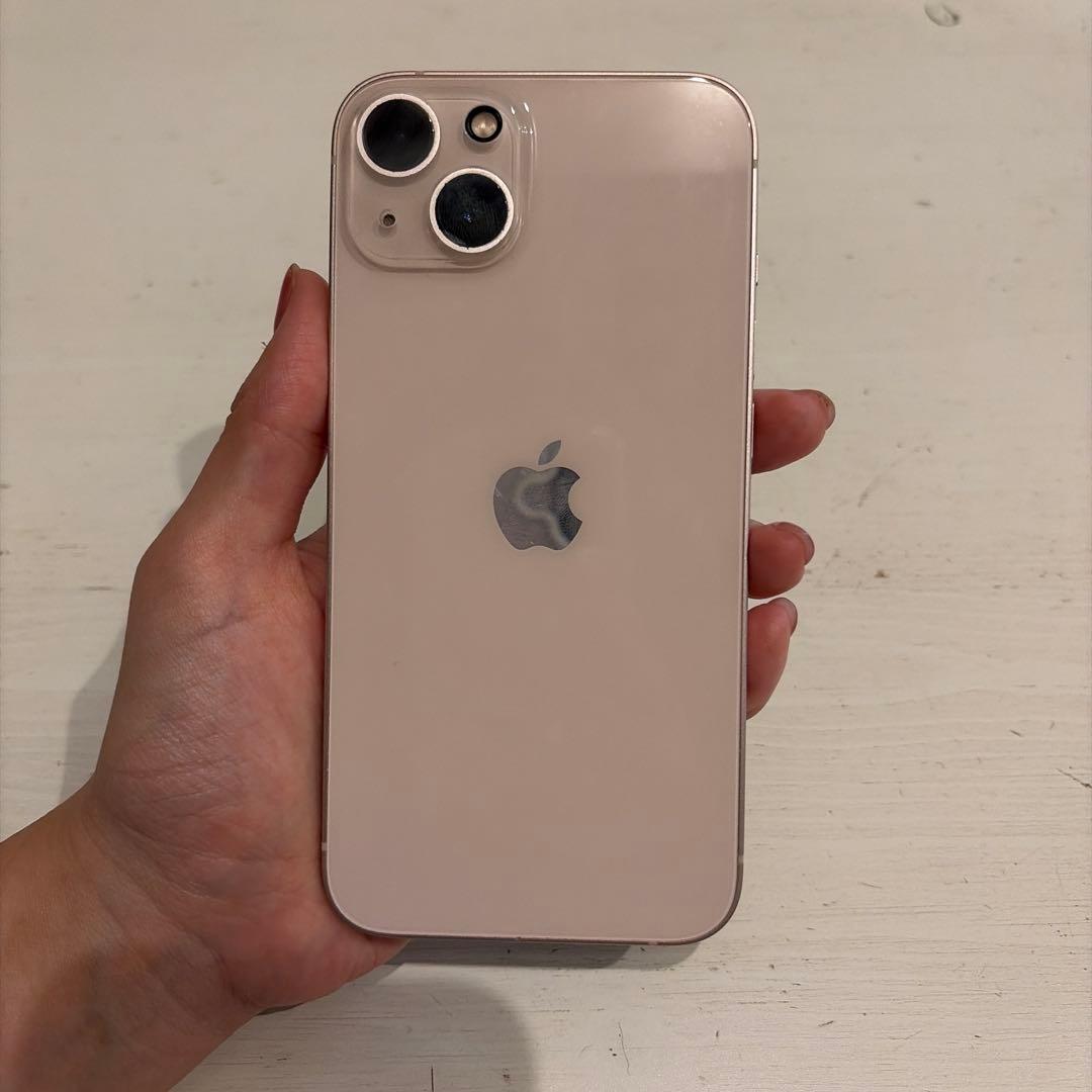 【値下】iPhone 13 256GB 美品 ピンク （充電コード付）
