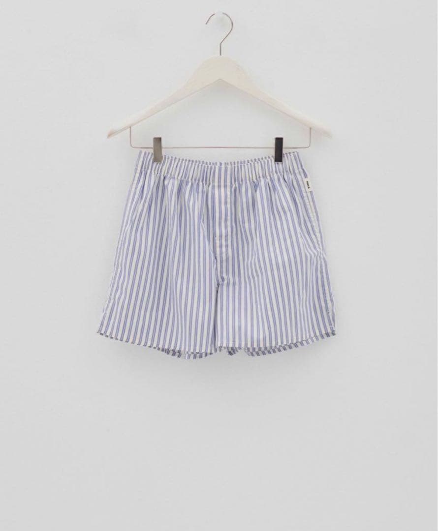 TEKLA ボクサーショーツ スカゲンストライプ M