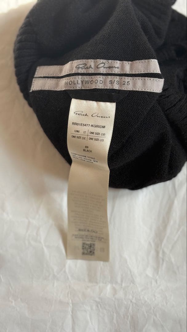 帽子 Rick owens Hollywood scull