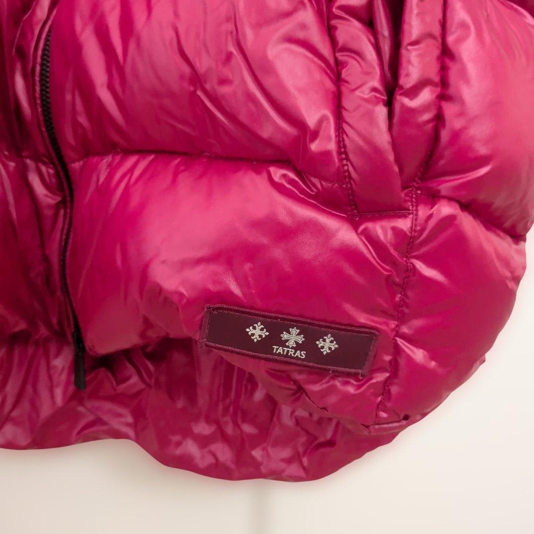 タトラス　ダウン　ベスト　サイズ03　ワインレッド