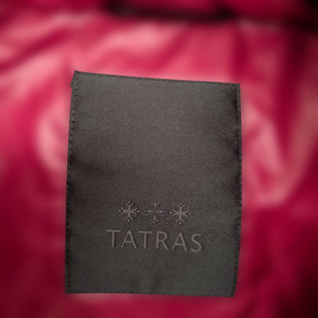 タトラス　ダウン　ベスト　サイズ03　ワインレッド