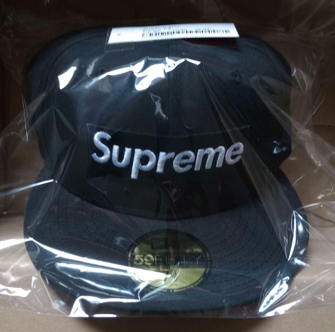 Supreme Sharpie Box Logo New Era7 1/2(黒)