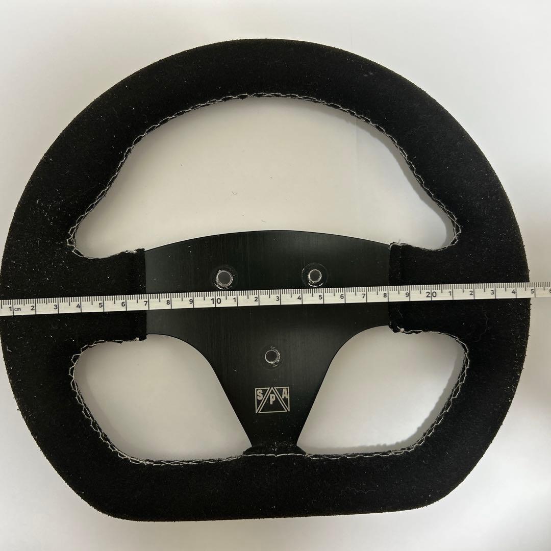 フォーミュラ実車用小径ステアリング spa製　約26cm