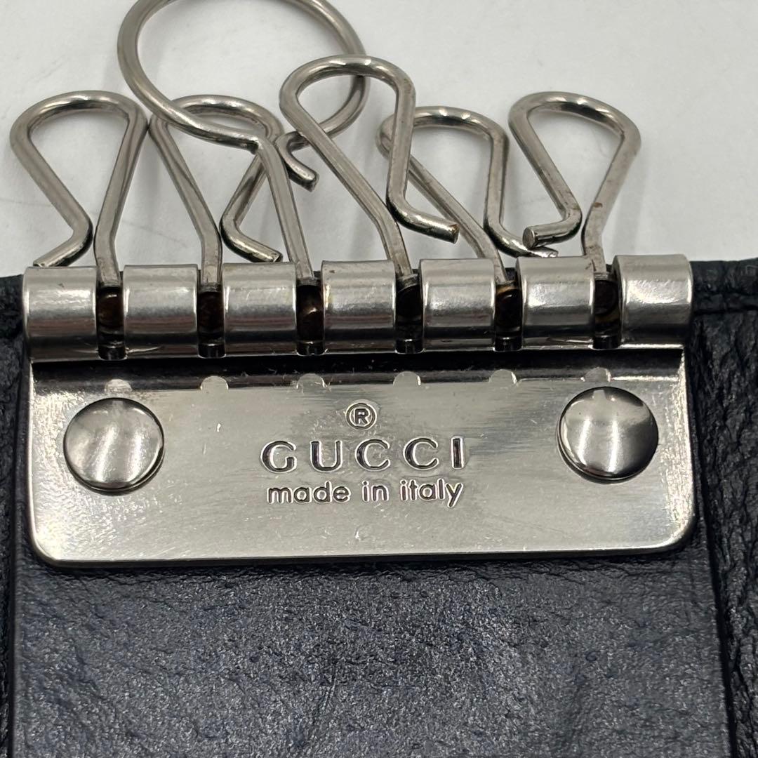 【専用】GUCCI グッチ オフィディア GGマーモント　レザー６連キーケース