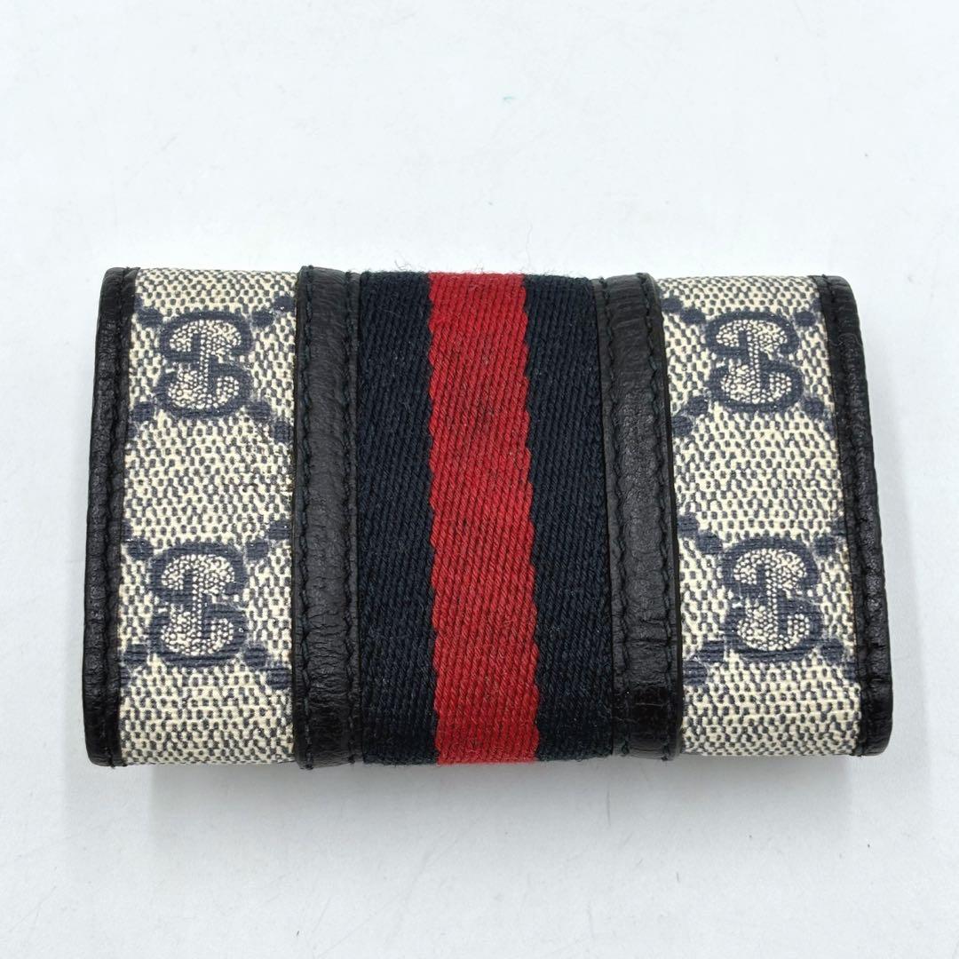 【専用】GUCCI グッチ オフィディア GGマーモント　レザー６連キーケース