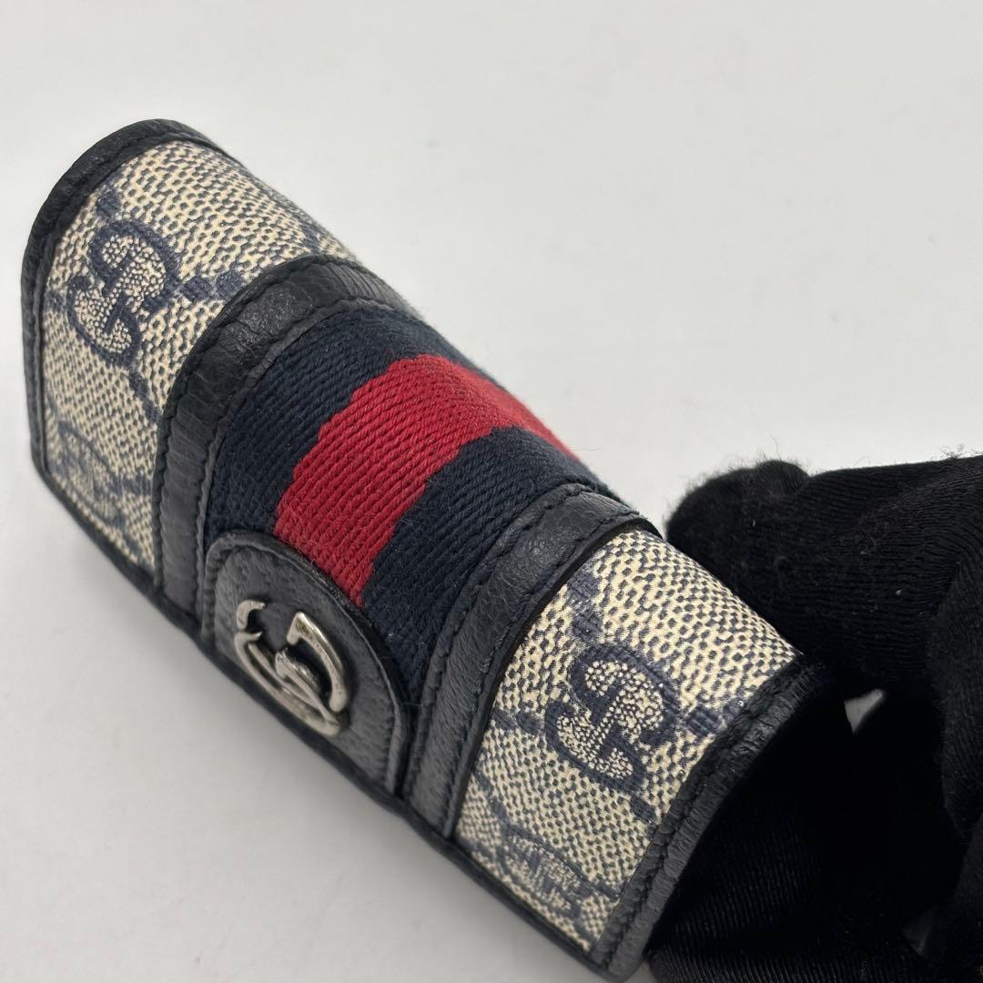 【専用】GUCCI グッチ オフィディア GGマーモント　レザー６連キーケース