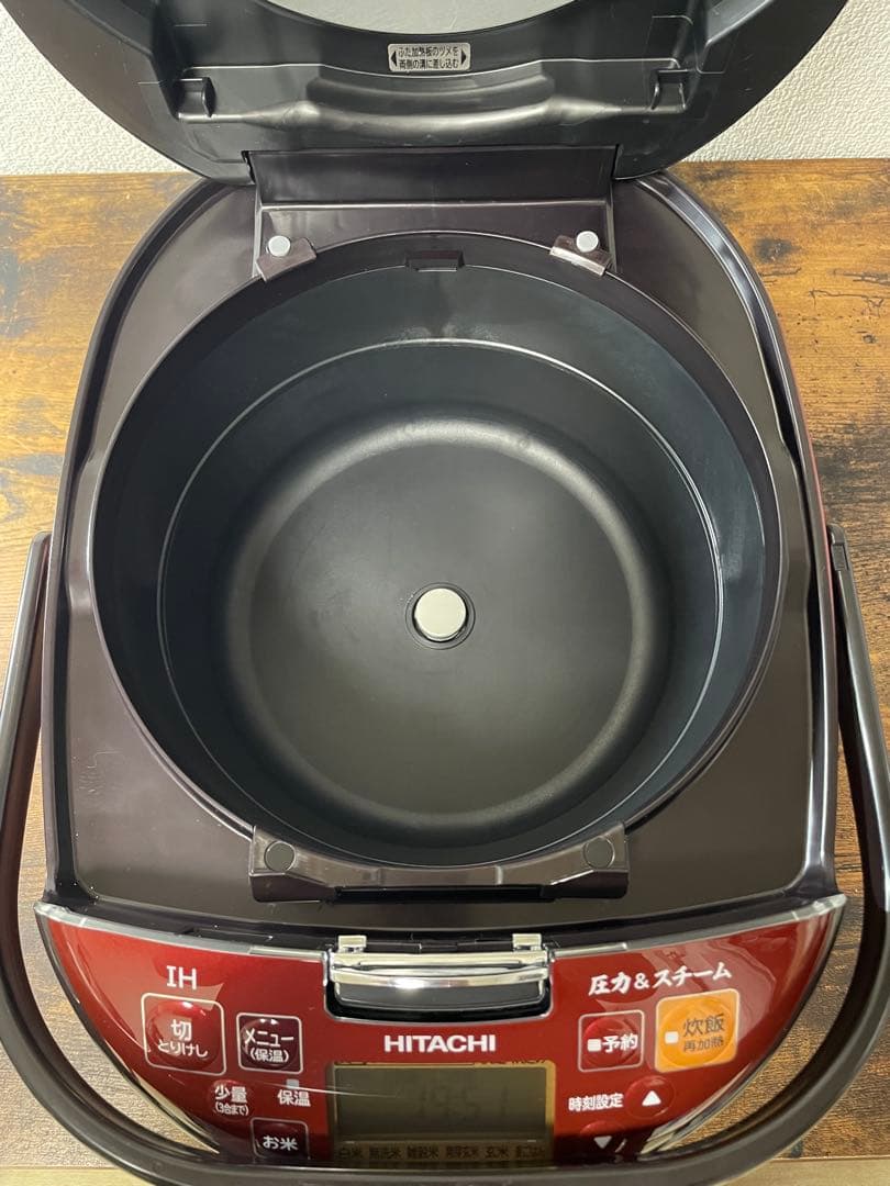 HITACHI RZ-TS183M 炊飯器 ルビーレッド