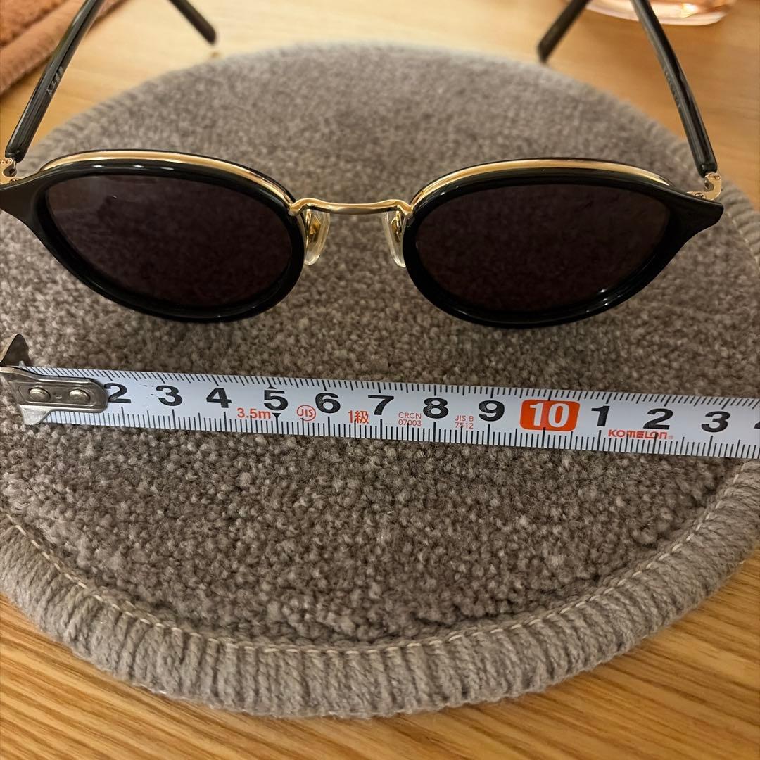 【naoya 】 金子眼鏡　サングラス　KS-006 BK1 度無し