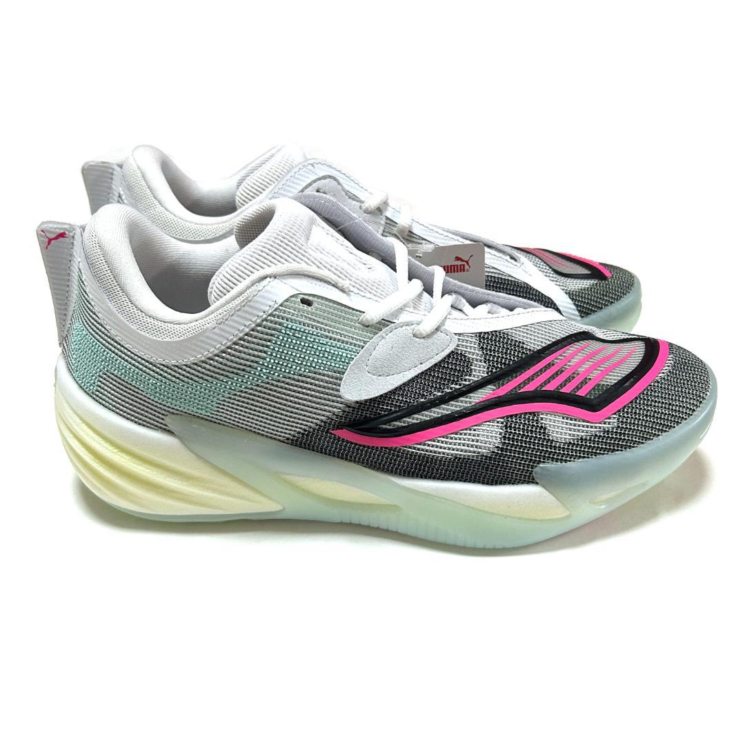 新品　PUMA　27㎝　プーマ　 オール プロ ニトロ 2　ホワイト　バッシュ