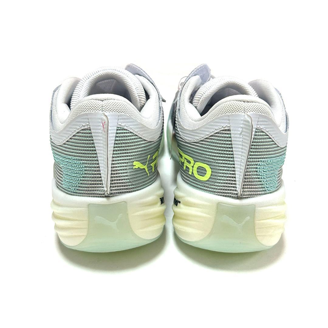 新品　PUMA　27㎝　プーマ　 オール プロ ニトロ 2　ホワイト　バッシュ