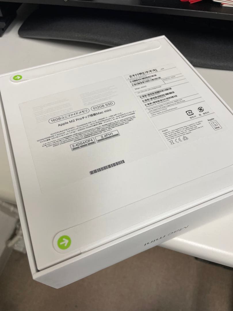 【未使用】Apple Mac mini M2 Pro 16GB/512GB