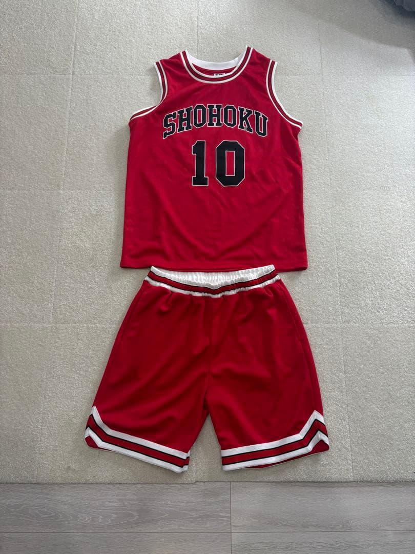 桜木花道10番THE FIRST SLAM DUNK 湘北ユニフォームセット L