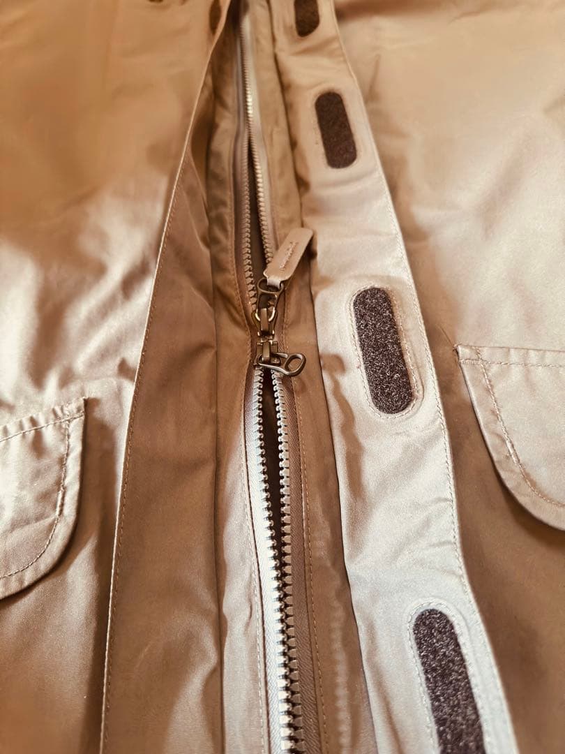 nanamicaナナミカ GORE-TEX グレー ロングモッズコート