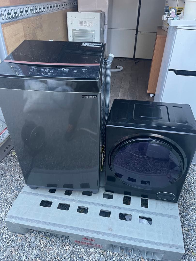 （格安）縦型洗濯機6kg2021年製 ・乾燥機 3kg 2点セット