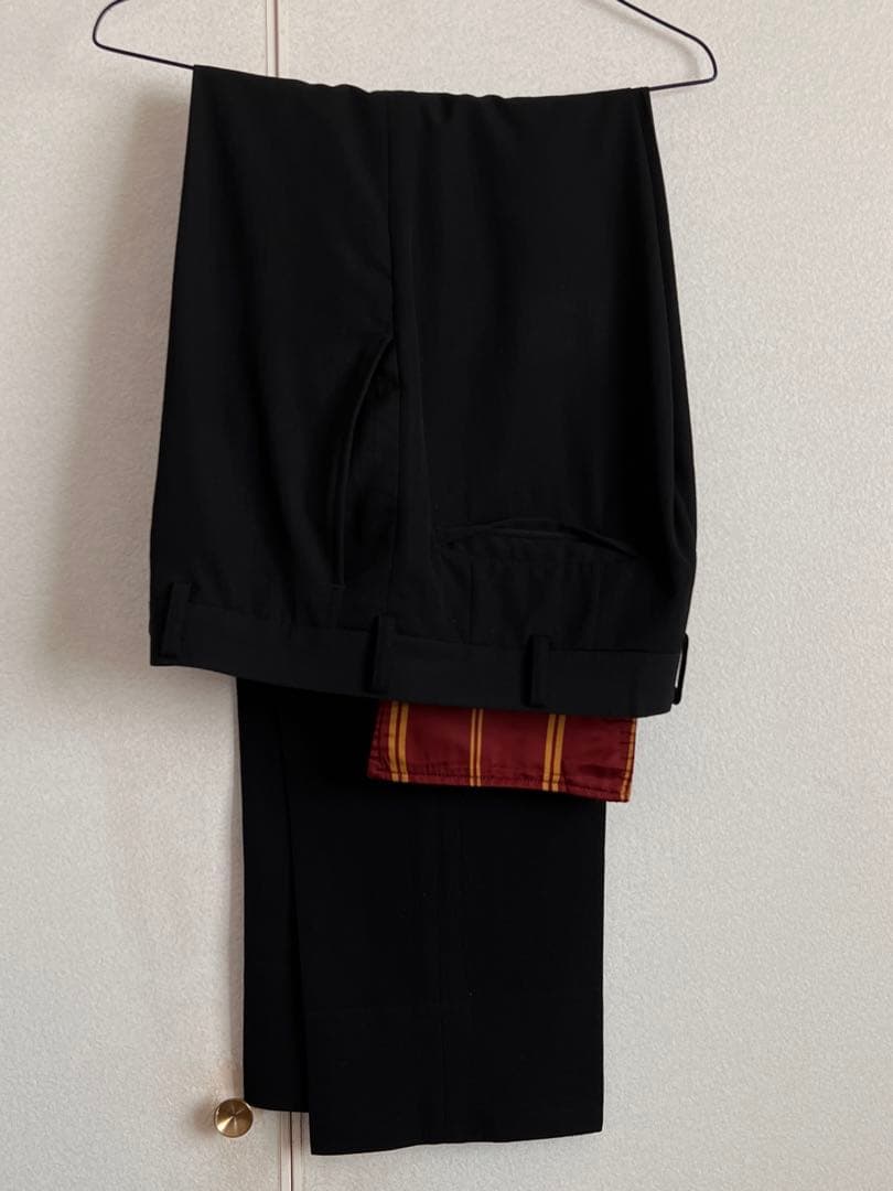 COMME des GARÇONS HOMMEブラックスラックス M 無地