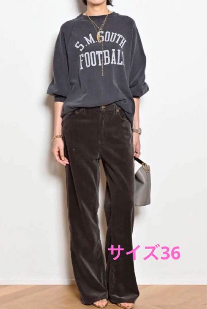 Candid コーデュロイパンツ MUSE de Deuxieme サイズ36