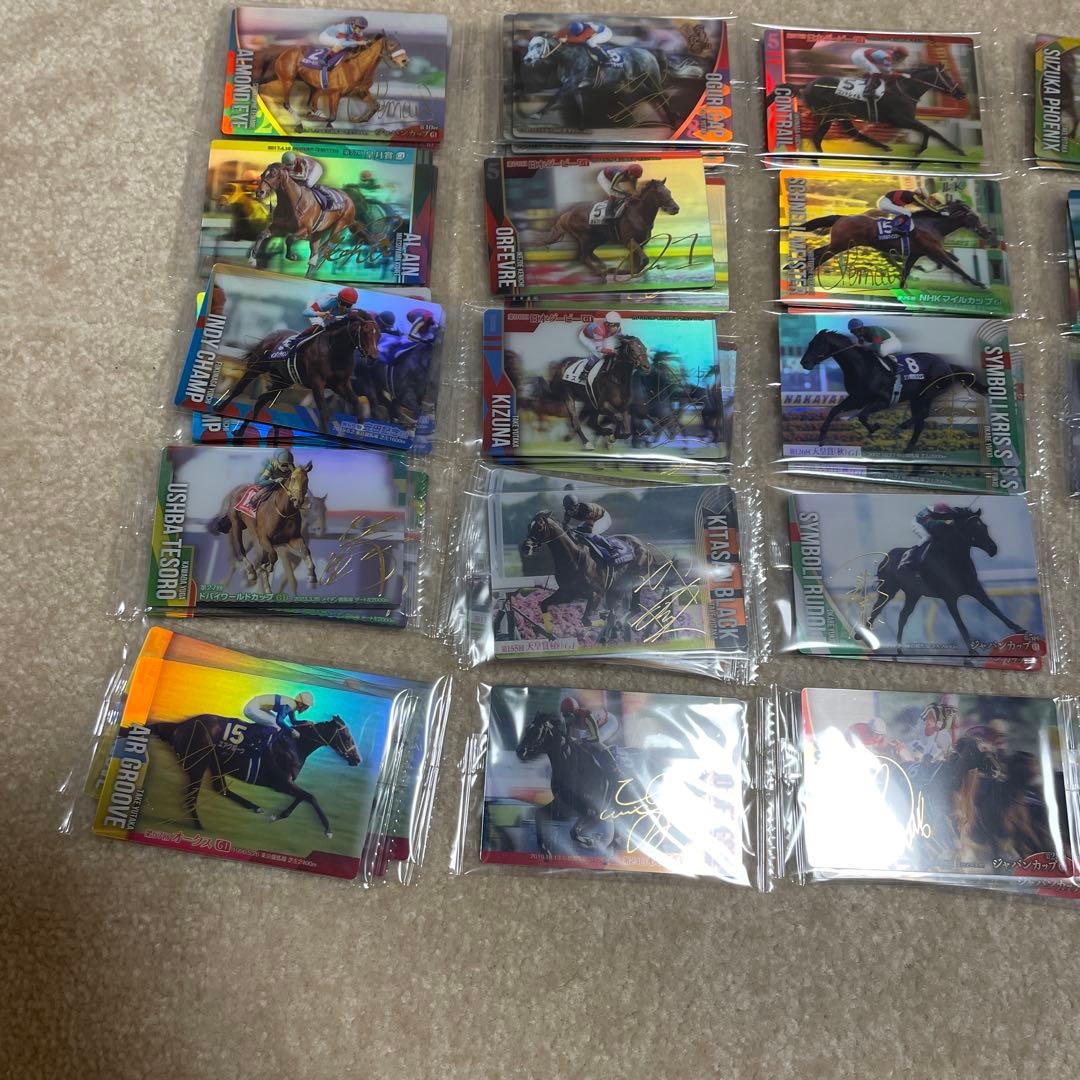 サラブレッドホースコレクションゴールドサインコンプリートセット