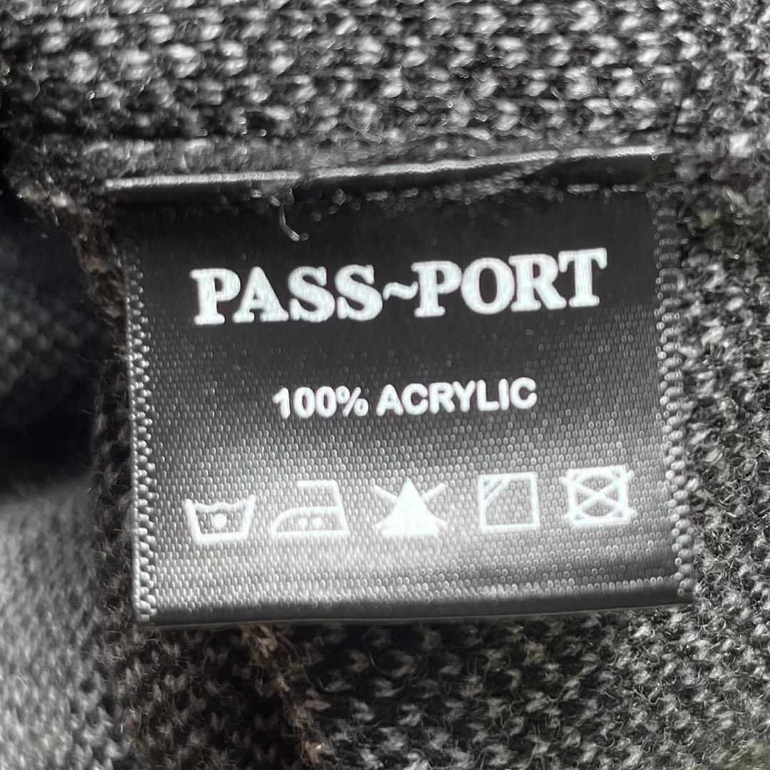 23fw passport ニットセーター