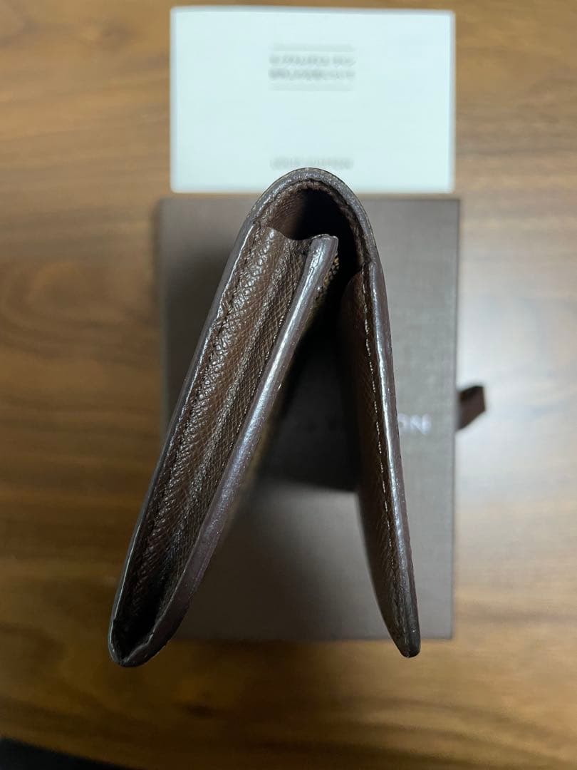 【美品箱付】LOUIS VUITTON ダミエ 名刺入れ