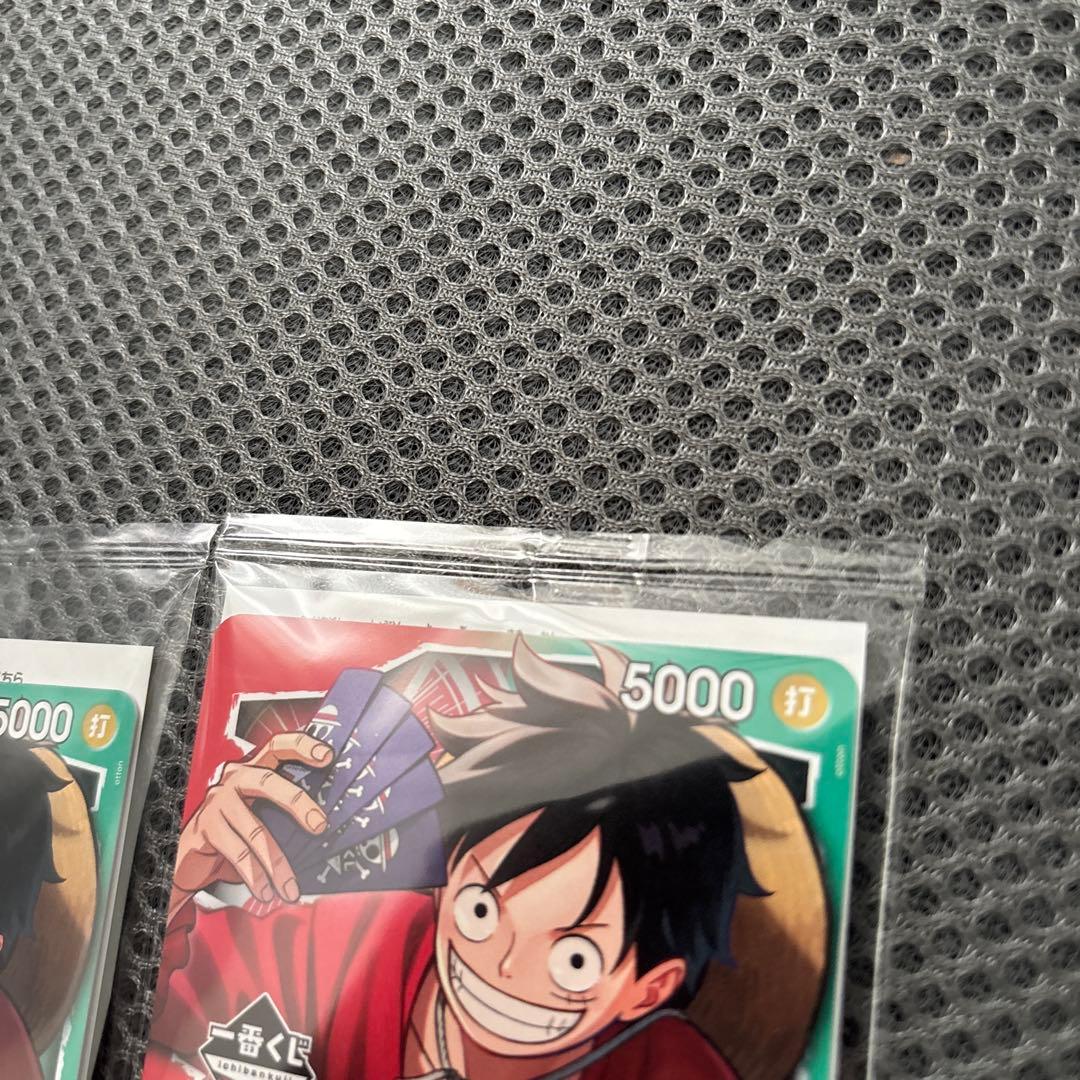 未開封】 一番くじ ワンピース カード モンキー・D・ルフィ プロモ 2枚