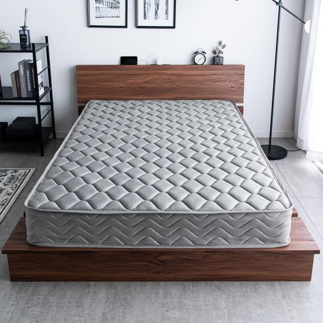 マットレス シングル 厚み20cm 高密度 ボンネルコイル ベッドマット