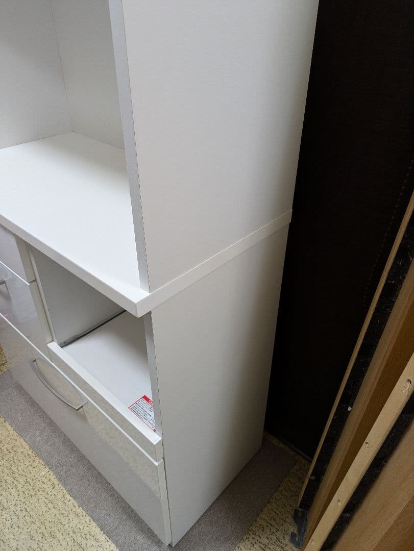 439 キッチンボード　コパン 80KB WH