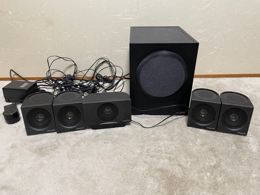 【美品】Creative T6200 5.1チャンネルスピーカーセット