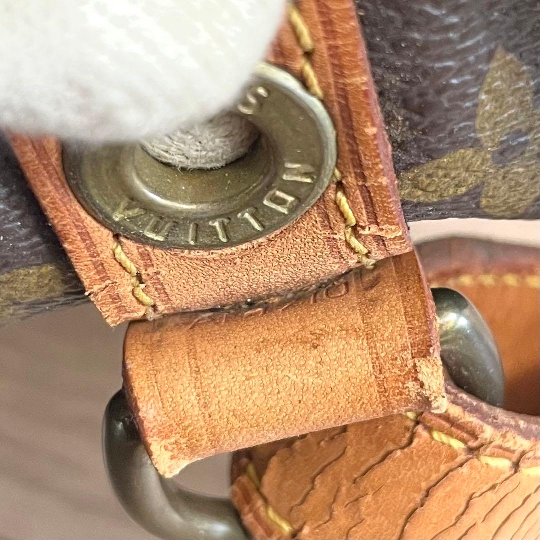 ルイヴィトン　ショルダーバッグ　ノエ　モノグラム　ブラウン　ヌメ革　廃盤