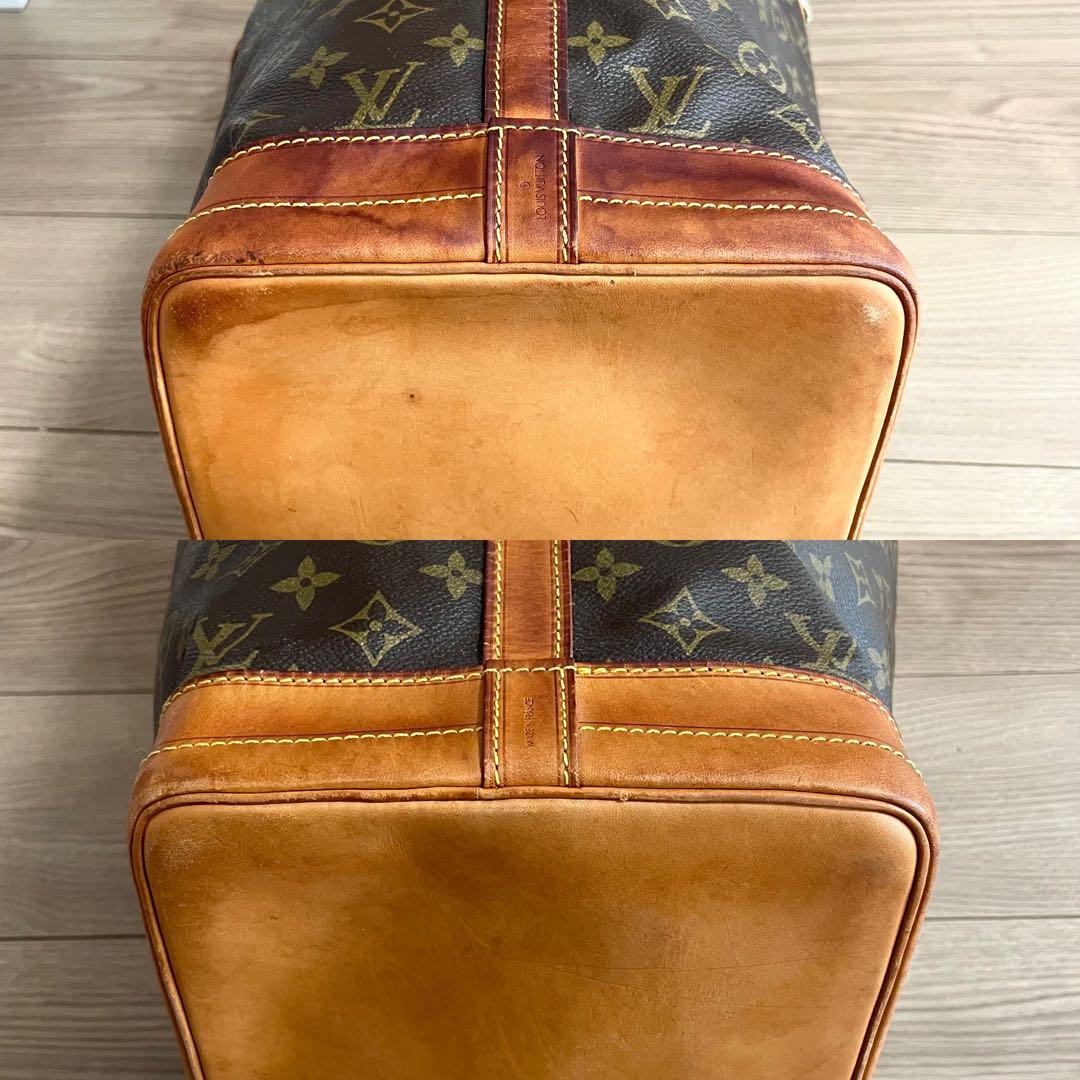 ルイヴィトン　ショルダーバッグ　ノエ　モノグラム　ブラウン　ヌメ革　廃盤