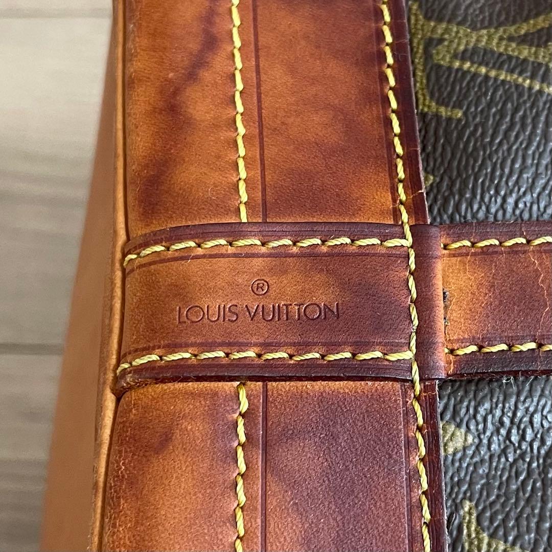 ルイヴィトン　ショルダーバッグ　ノエ　モノグラム　ブラウン　ヌメ革　廃盤