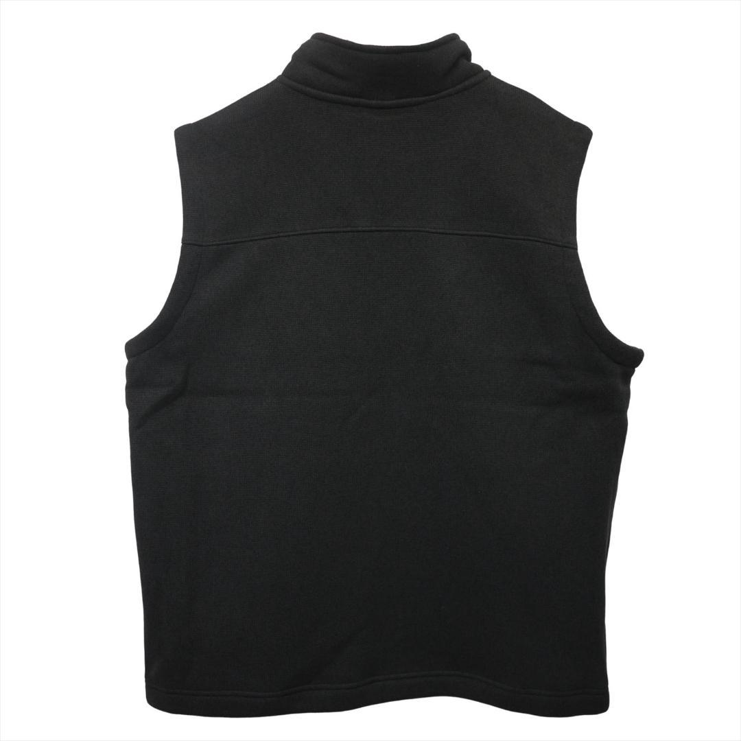 US限定 新品 ノースフェイス フルジップ ベスト M 肉厚 ニット 裏フリース