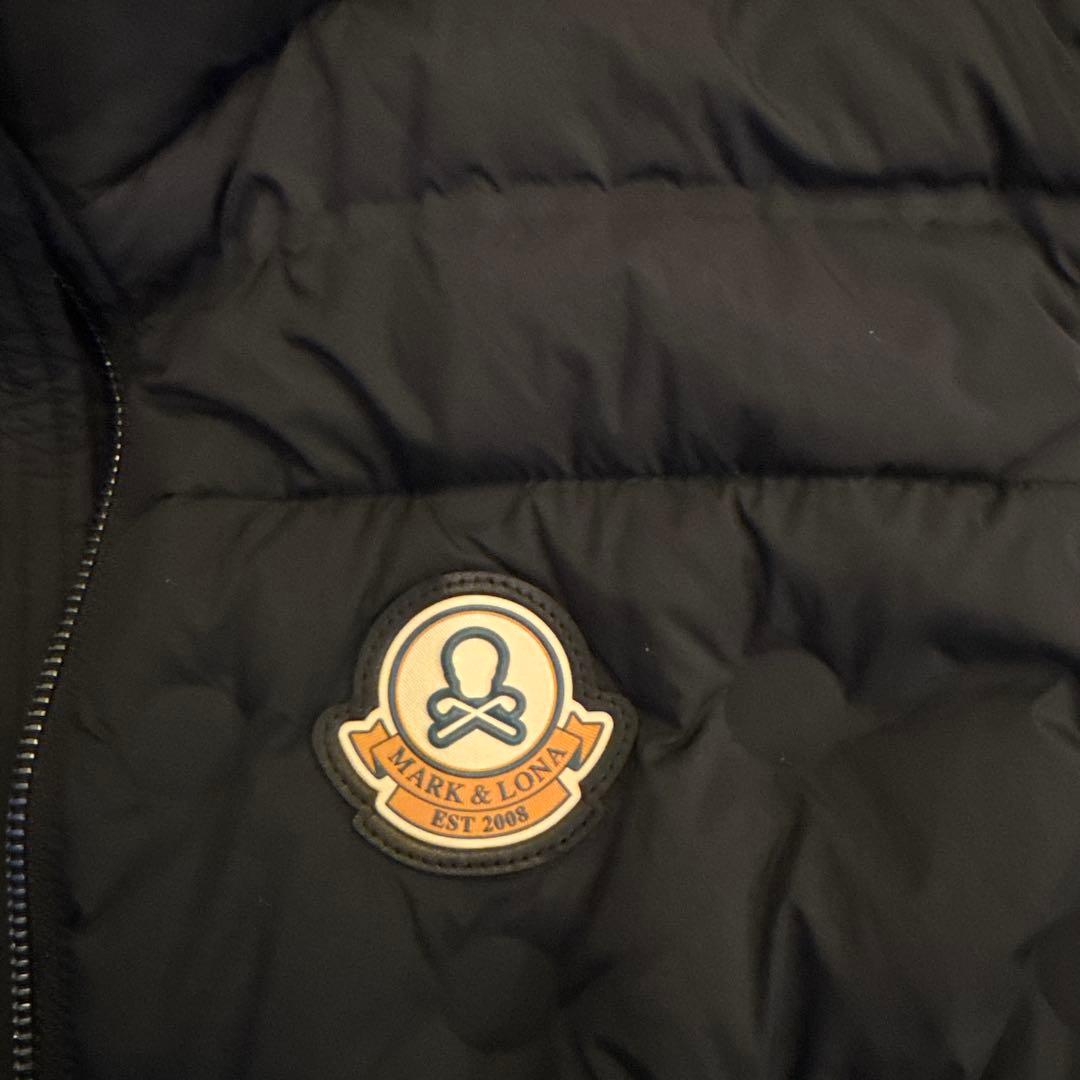 2025mark&lona ブラック ダウンベスト 48 新品同様