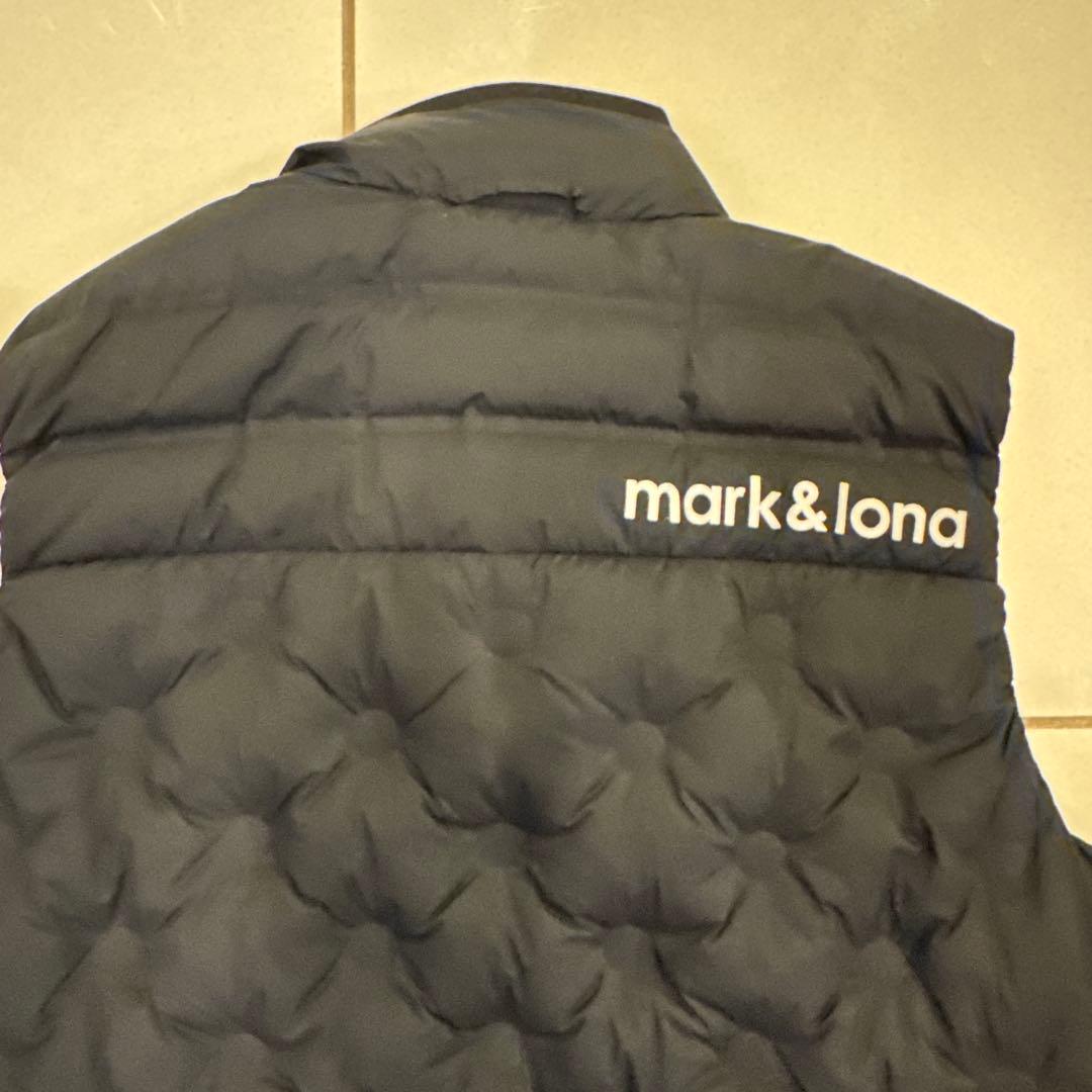 2025mark&lona ブラック ダウンベスト 48 新品同様