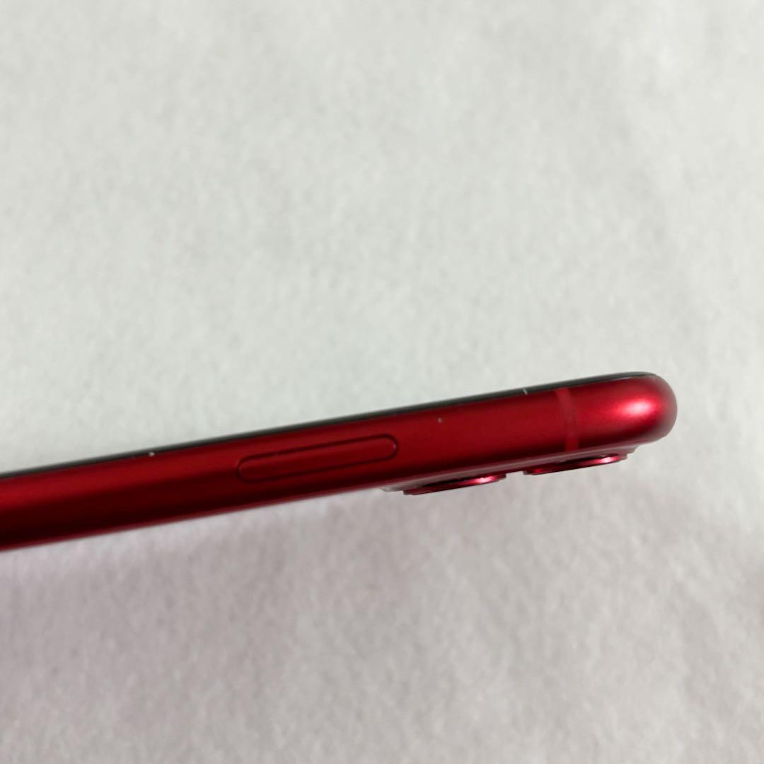 れいか【美品】iPhone11 128GB 赤 SIMフリー 89%