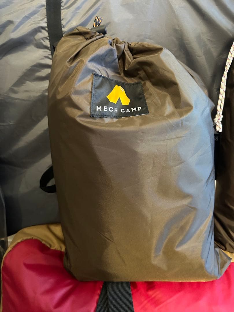 あやのアメニティドームL 純正マットシートセット使用2回ポール前室シート付