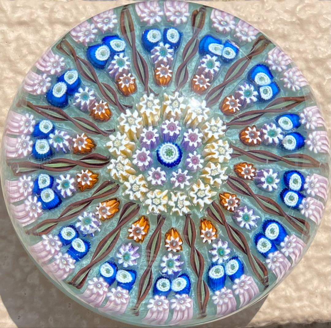 ☘️パースシャー☘️ ガラスペーパーウェイト　文鎮　スコットランド製　直径7.6㎝❣️