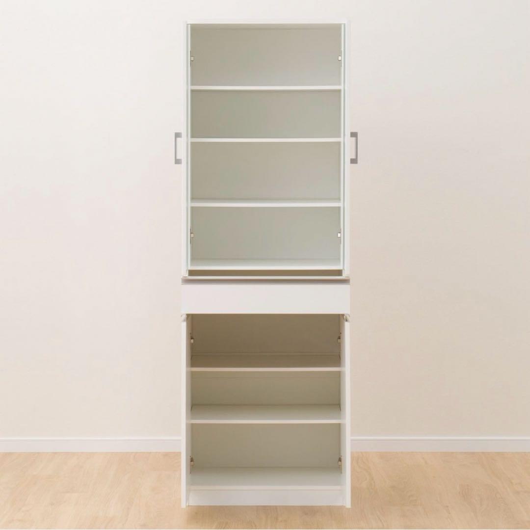 5/13本日価格【美品】ニトリ食器棚スリムキッチンボード