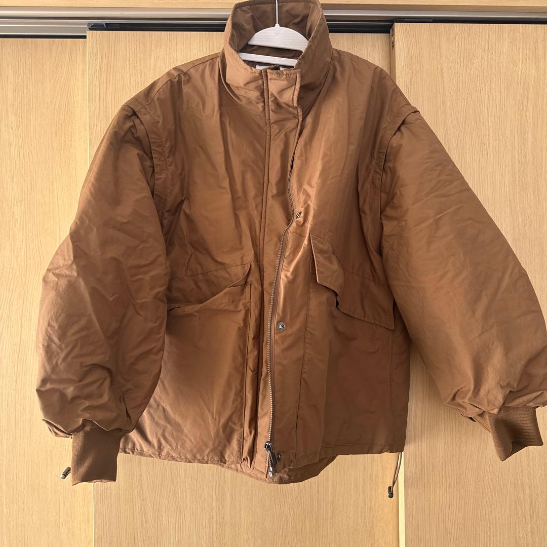 【チャオパニックティピー】BIGポケットスタンドワークアウター　ブラウン