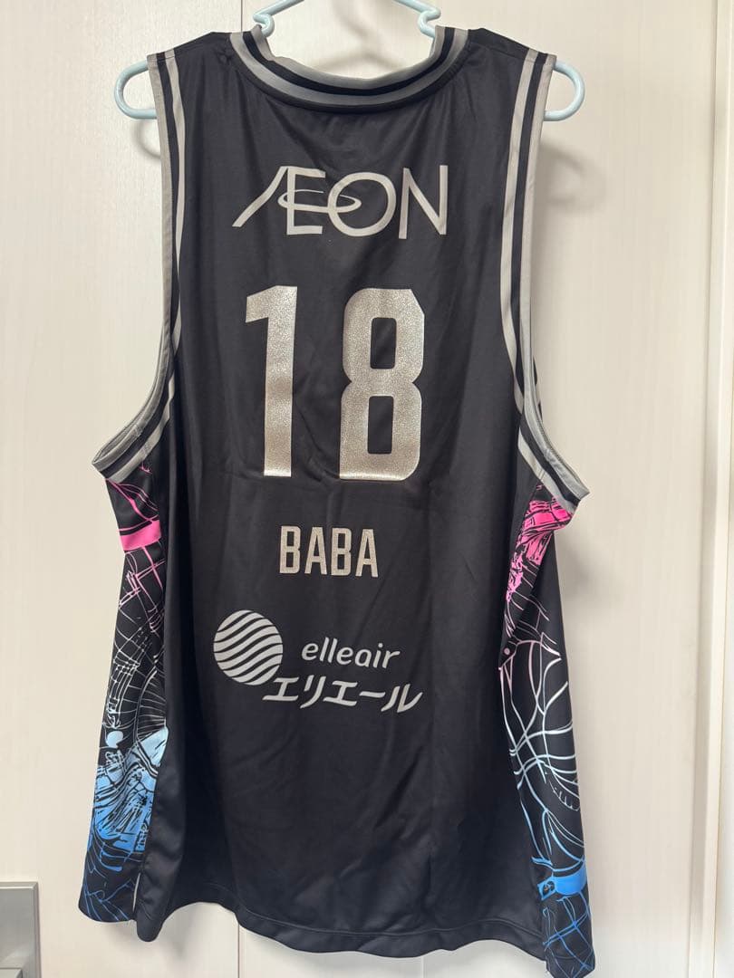 長崎VELCA 限定ゲーム用ブラックユニフォーム 18 馬場選手