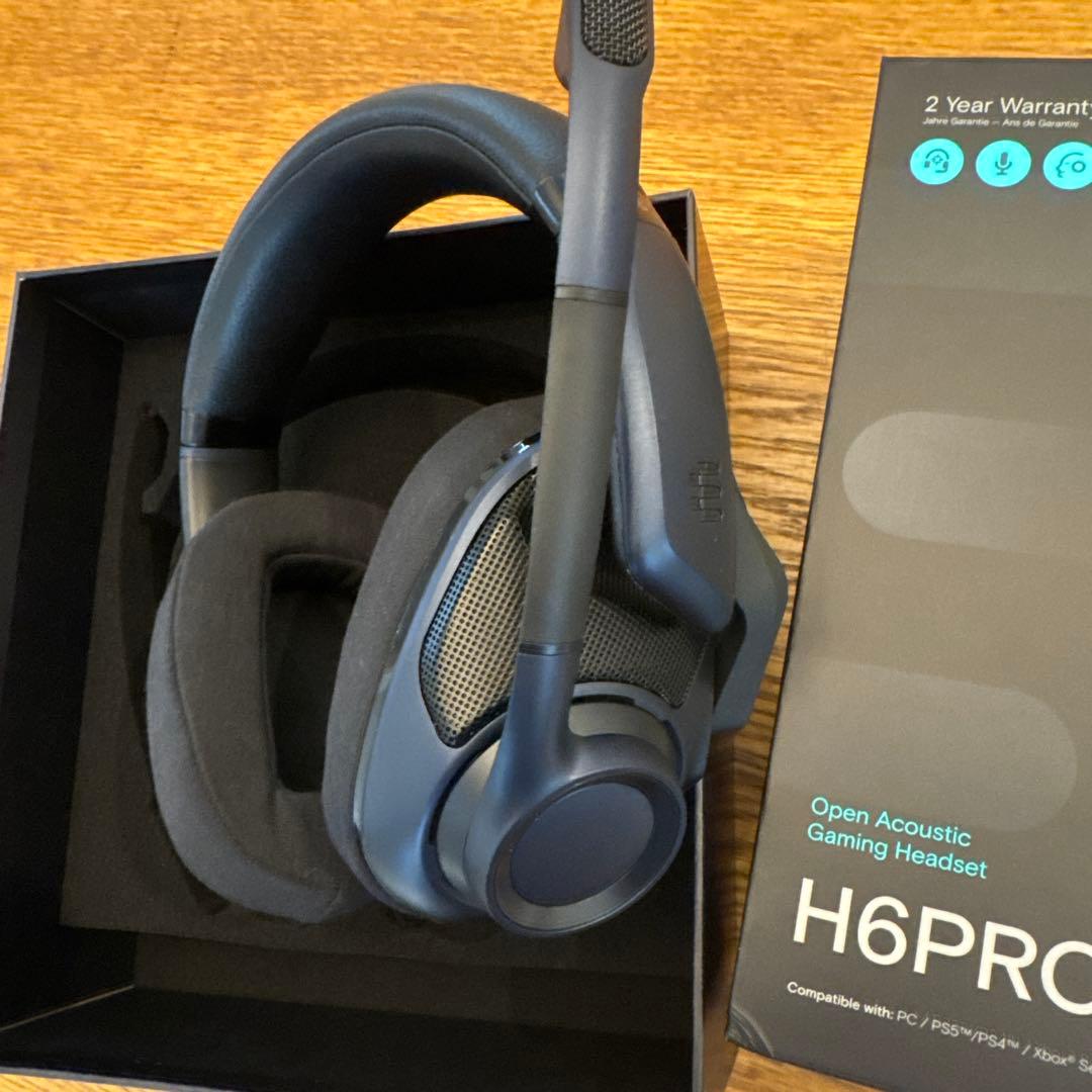 EPOS H6Pro ゲーミングヘッドセット 有線 開放型