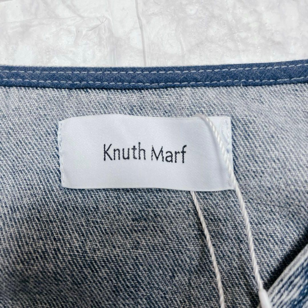 新品　クヌースマーフ　3wayデニムトレンチコート　FREE ブルー系　タグ