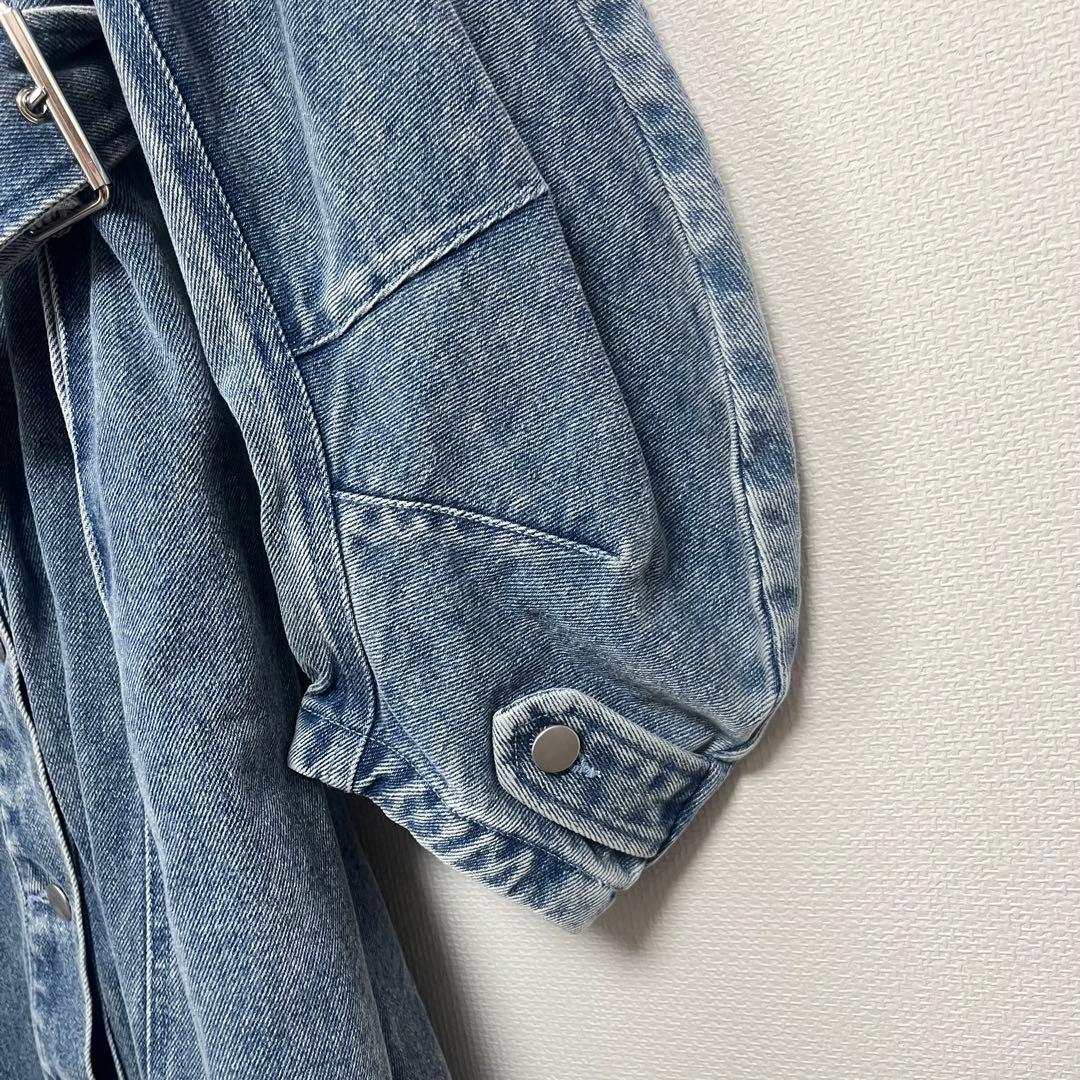 新品　クヌースマーフ　3wayデニムトレンチコート　FREE ブルー系　タグ