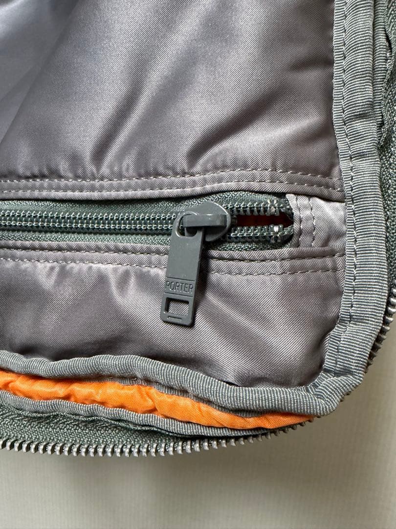 ら*ア様 ポーター タンカー 3way 2層 ブリーフケース シルバーグレー