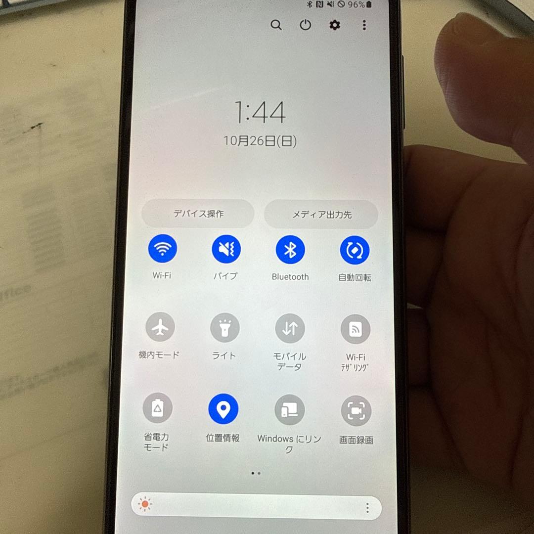 Samsung Galaxy A32 ブラック 本体　訳アリ